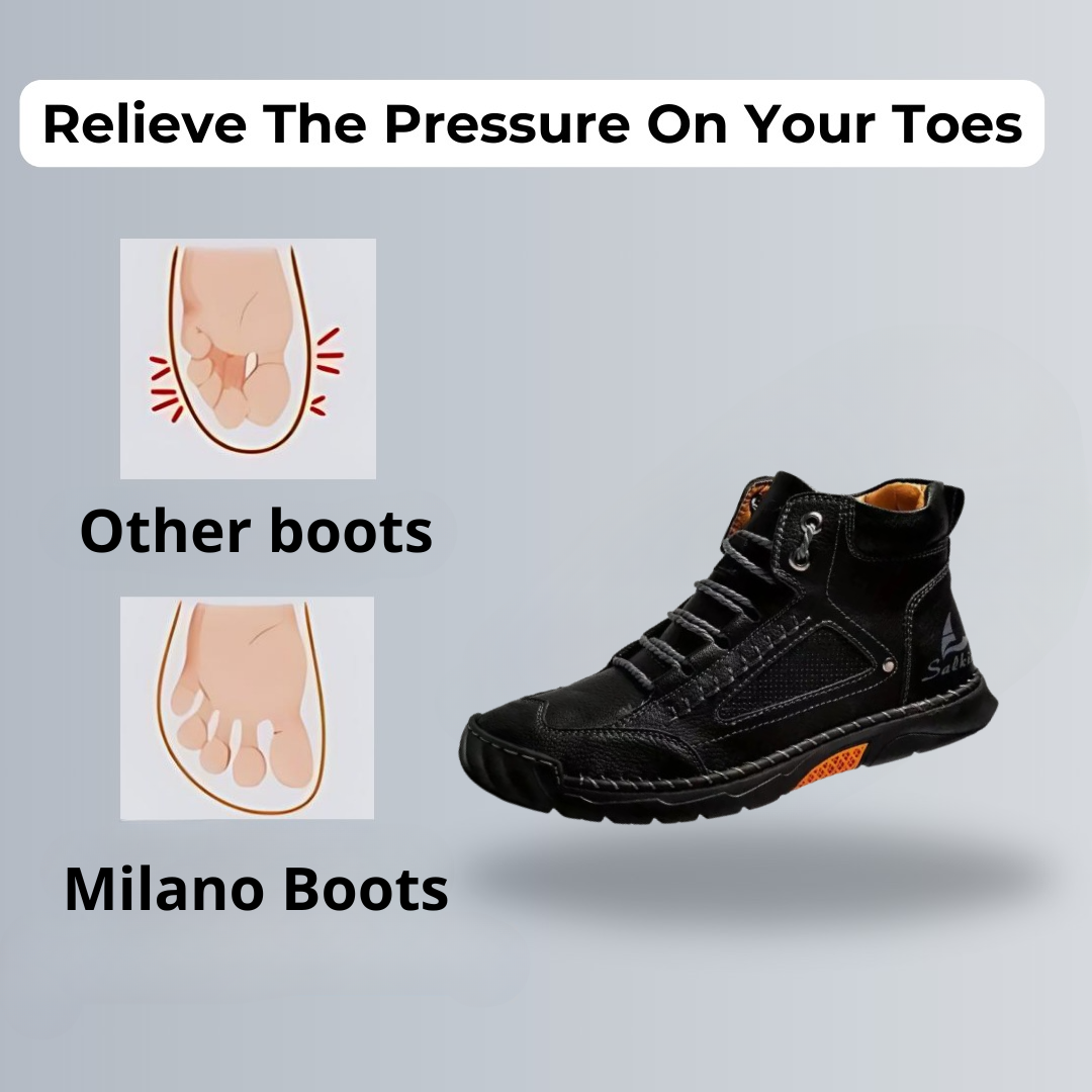 Milano™ | Orthopedic Leather Boots